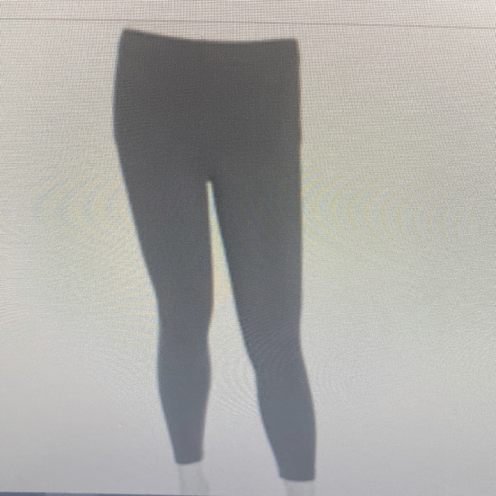David Lerner black basic 9” rise legging